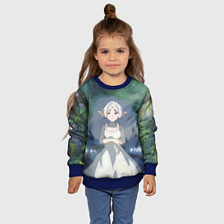 Свитшот детский Sousou no Frieren, цвет: 3D-синий — фото 2