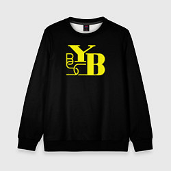 Свитшот детский Young Boys fc club, цвет: 3D-черный