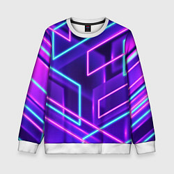 Детский свитшот Neon Geometric