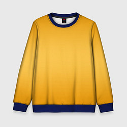 Детский свитшот Апельсиновый градиент