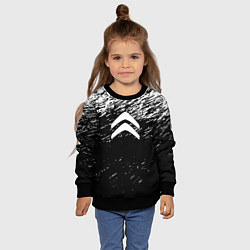 Свитшот детский Citroen краски тектсура, цвет: 3D-черный — фото 2