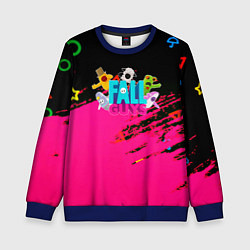 Свитшот детский Fall Guys kids color, цвет: 3D-синий