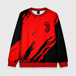 Детский свитшот Juventus краски спорт фк