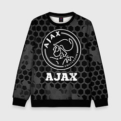 Свитшот детский Ajax sport на темном фоне, цвет: 3D-черный