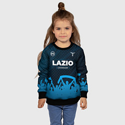 Свитшот детский Lazio legendary форма фанатов, цвет: 3D-черный — фото 2