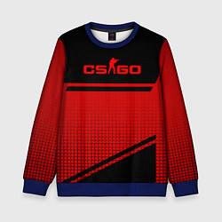 Свитшот детский CS GO geometry sport, цвет: 3D-синий