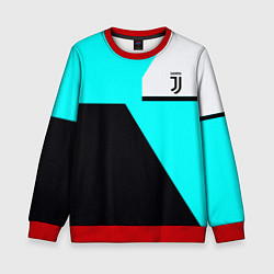 Свитшот детский Juventus sport geometry fc, цвет: 3D-красный