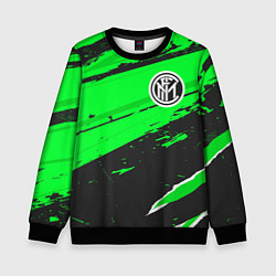 Детский свитшот Inter sport green