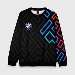 Детский свитшот BMW brand color carbon