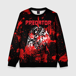 Свитшот детский Predator blood, цвет: 3D-черный