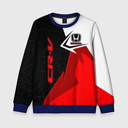 Свитшот детский Honda CR-V - sport uniform, цвет: 3D-синий