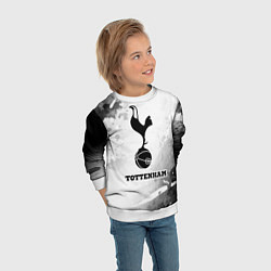 Свитшот детский Tottenham sport на светлом фоне, цвет: 3D-белый — фото 2