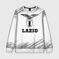 Детский свитшот Lazio sport на светлом фоне