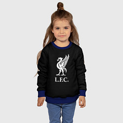 Свитшот детский Liverpool fc club, цвет: 3D-синий — фото 2