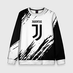 Свитшот детский Juventus краски, цвет: 3D-белый