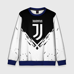 Свитшот детский Juventus sport geometry fc club, цвет: 3D-синий