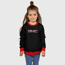 Свитшот детский GMC logo, цвет: 3D-красный — фото 2