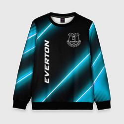 Детский свитшот Everton неоновые лампы