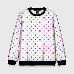 Детский свитшот Красивый узор звезды