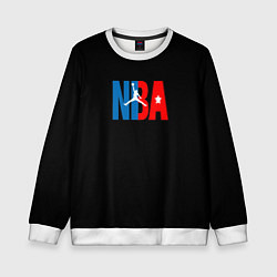 Свитшот детский NBA sport, цвет: 3D-белый