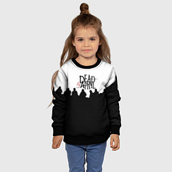 Свитшот детский Dead by april rock, цвет: 3D-черный — фото 2