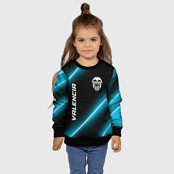 Свитшот детский Valencia неоновые лампы, цвет: 3D-черный — фото 2