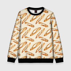 Детский свитшот The baguette pattern