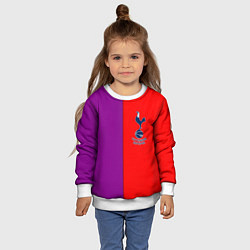 Свитшот детский Tottenham fc geometry, цвет: 3D-белый — фото 2