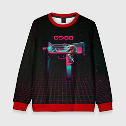 Свитшот детский MAC-10 Neon Rider - CS:GO, цвет: 3D-красный