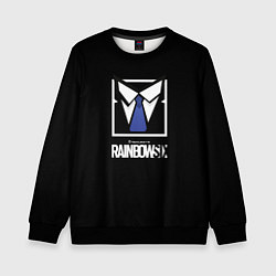 Свитшот детский Ubisoft rainbow six, цвет: 3D-черный