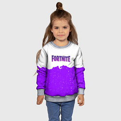 Свитшот детский Fortnite game epic games, цвет: 3D-меланж — фото 2