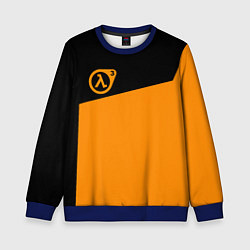 Детский свитшот Half life orange game