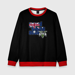 Свитшот детский GTA 5 London, цвет: 3D-красный