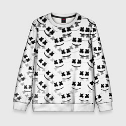 Детский свитшот Marshmello dj pattern