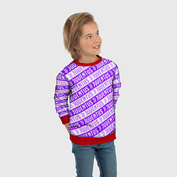Свитшот детский Juventus pattern, цвет: 3D-красный — фото 2
