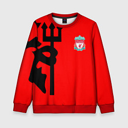 Детский свитшот Liverpool fc sport steel