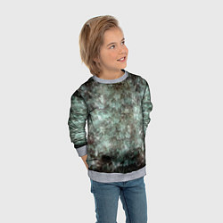 Свитшот детский Лесной принт, цвет: 3D-меланж — фото 2