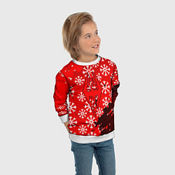 Свитшот детский Elder Scrolls winter steel, цвет: 3D-белый — фото 2