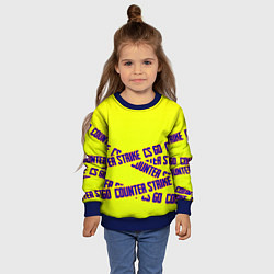 Свитшот детский Counter strike game, цвет: 3D-синий — фото 2