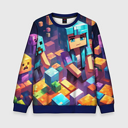 Детский свитшот Minecraft 2 0