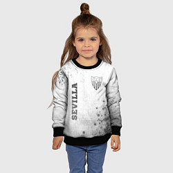 Свитшот детский Sevilla - white gradient вертикально, цвет: 3D-черный — фото 2