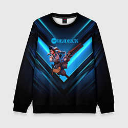 Свитшот детский МакГиннис Deadlock, цвет: 3D-черный