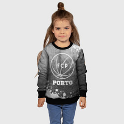 Свитшот детский Porto - grey gradient, цвет: 3D-черный — фото 2