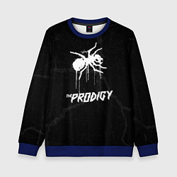 Свитшот детский The prodigy remix, цвет: 3D-синий