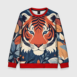 Детский свитшот Тигр яркие контрасты