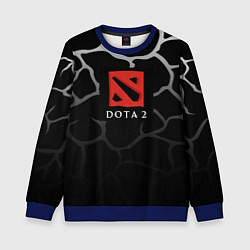 Свитшот детский DOTA2 земля, цвет: 3D-синий