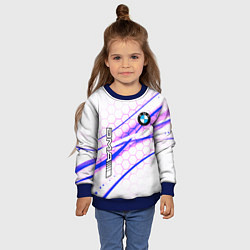 Свитшот детский BMW спортивный стиль, цвет: 3D-синий — фото 2