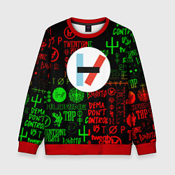 Детский свитшот Twenty one pilots music steel