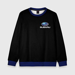 Детский свитшот Subaru logo auto