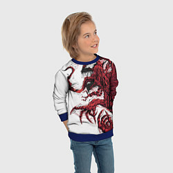 Свитшот детский Carnage - Symbiot, цвет: 3D-синий — фото 2